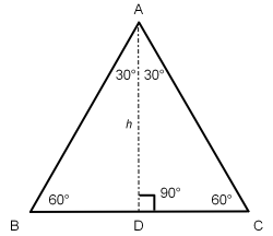 Bisect the equilateral triangle to better understand trigonometric functions.